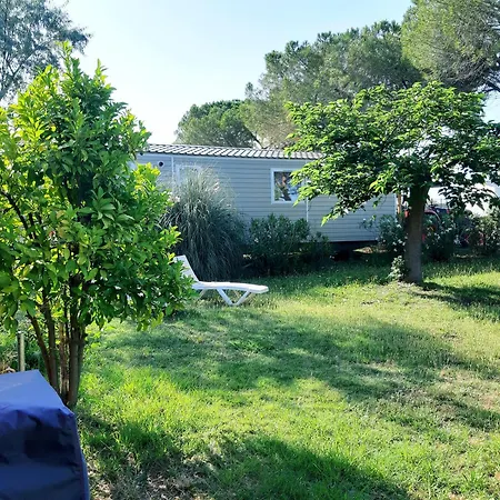 Mobil Home Dans Camping Lattes Campsite