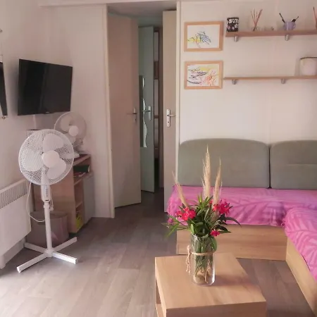 Mobil Home Dans Camping Lattes Lattes